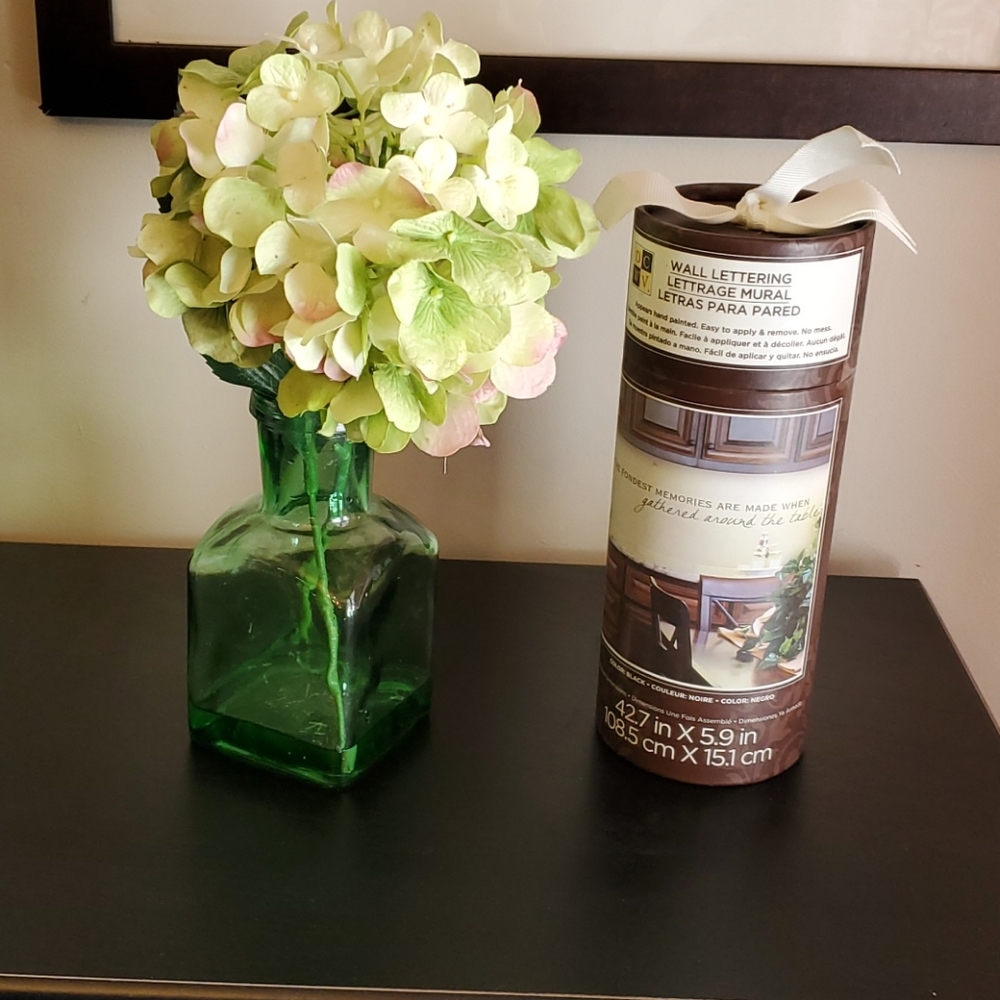 SALE  Decor Floral and Wall Lettering